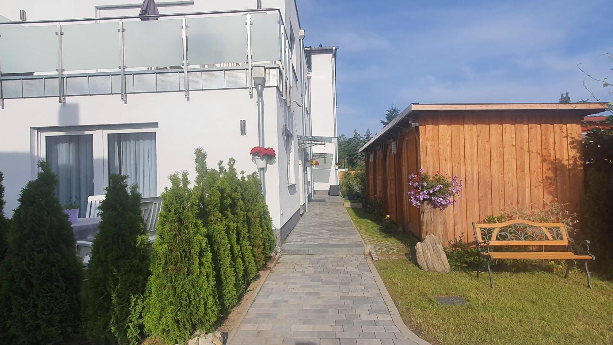Ferienwohnungen "Godewind", Appartements Mit Balkon Oder Terrasse Zinnowitz Esterno foto